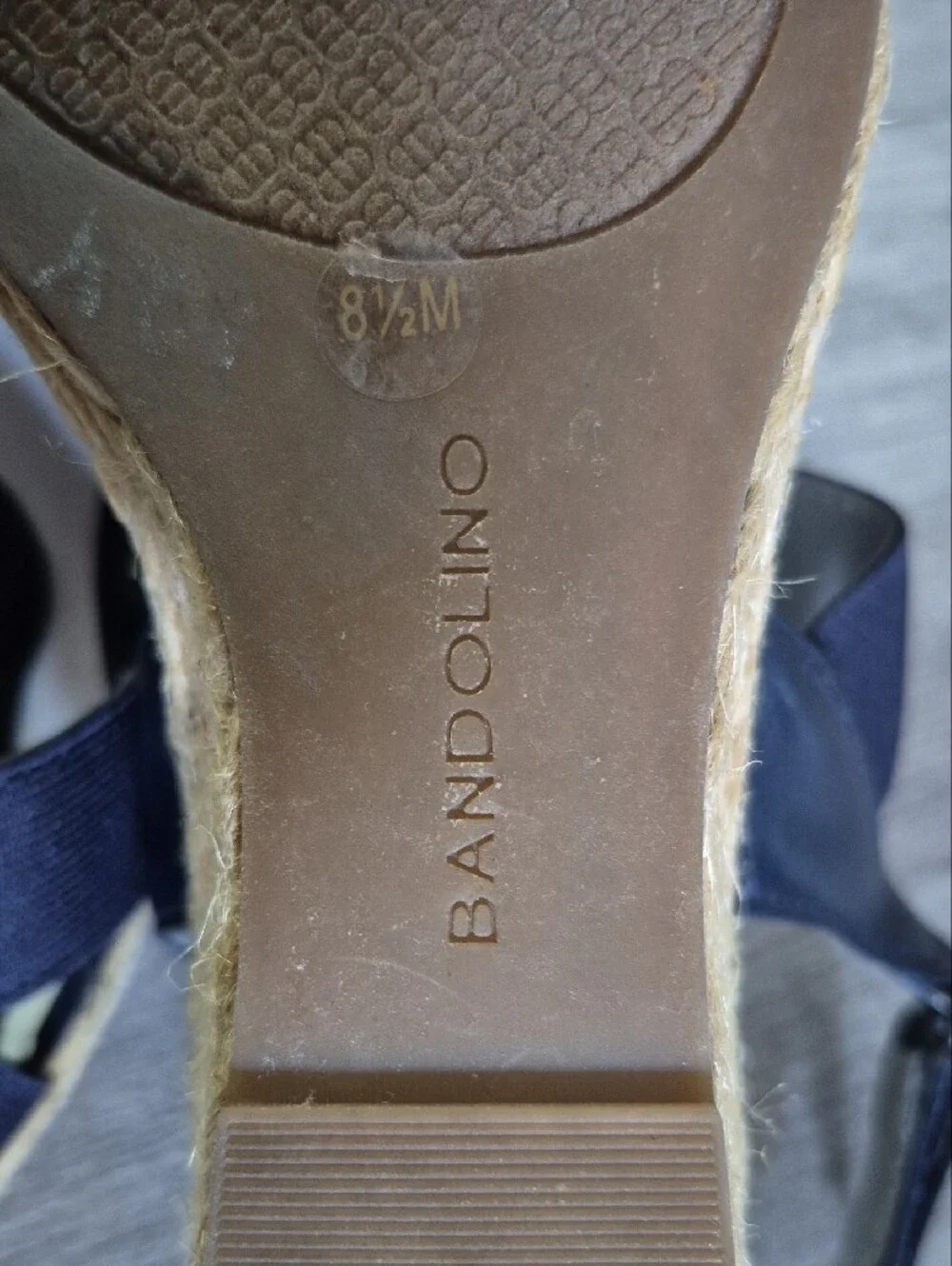Bandolino blue wedge